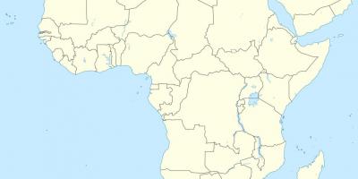 Χάρτης της Σουαζιλάνδης αφρική